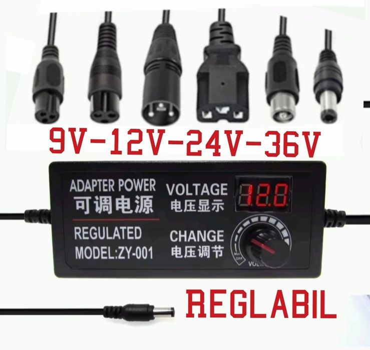 Încărcător. Litiu-ion.9V-12V-24V-36V
