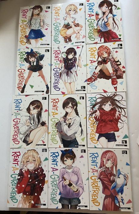 Manga/Манга Rent-A-Girlfriend vol.1-12