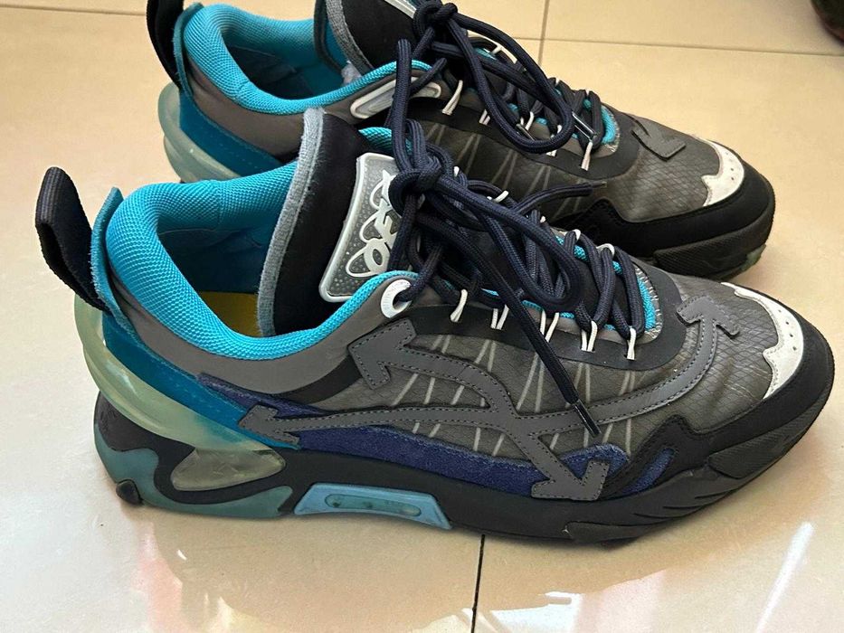 Adidasi Off-White Blue, Marimea 40.5, Stare perfecta