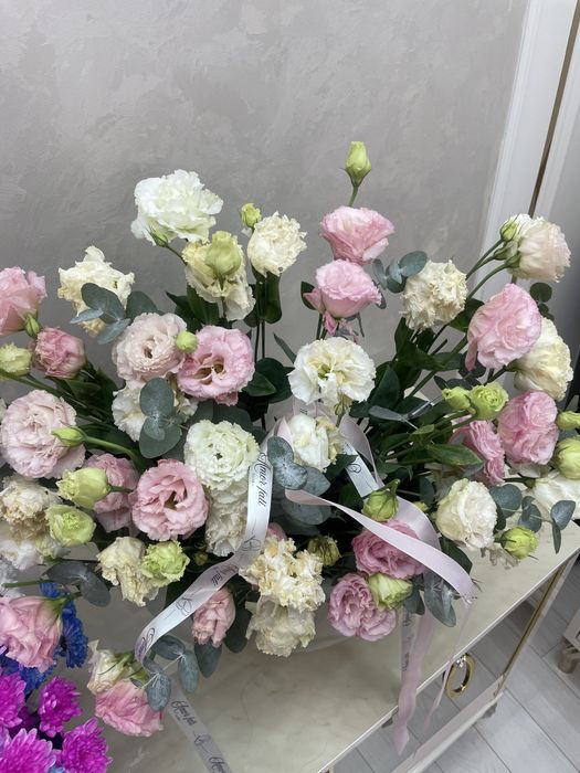 Букет из пионовидных роз Пионы