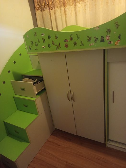 Кровать 2в1 шкаф