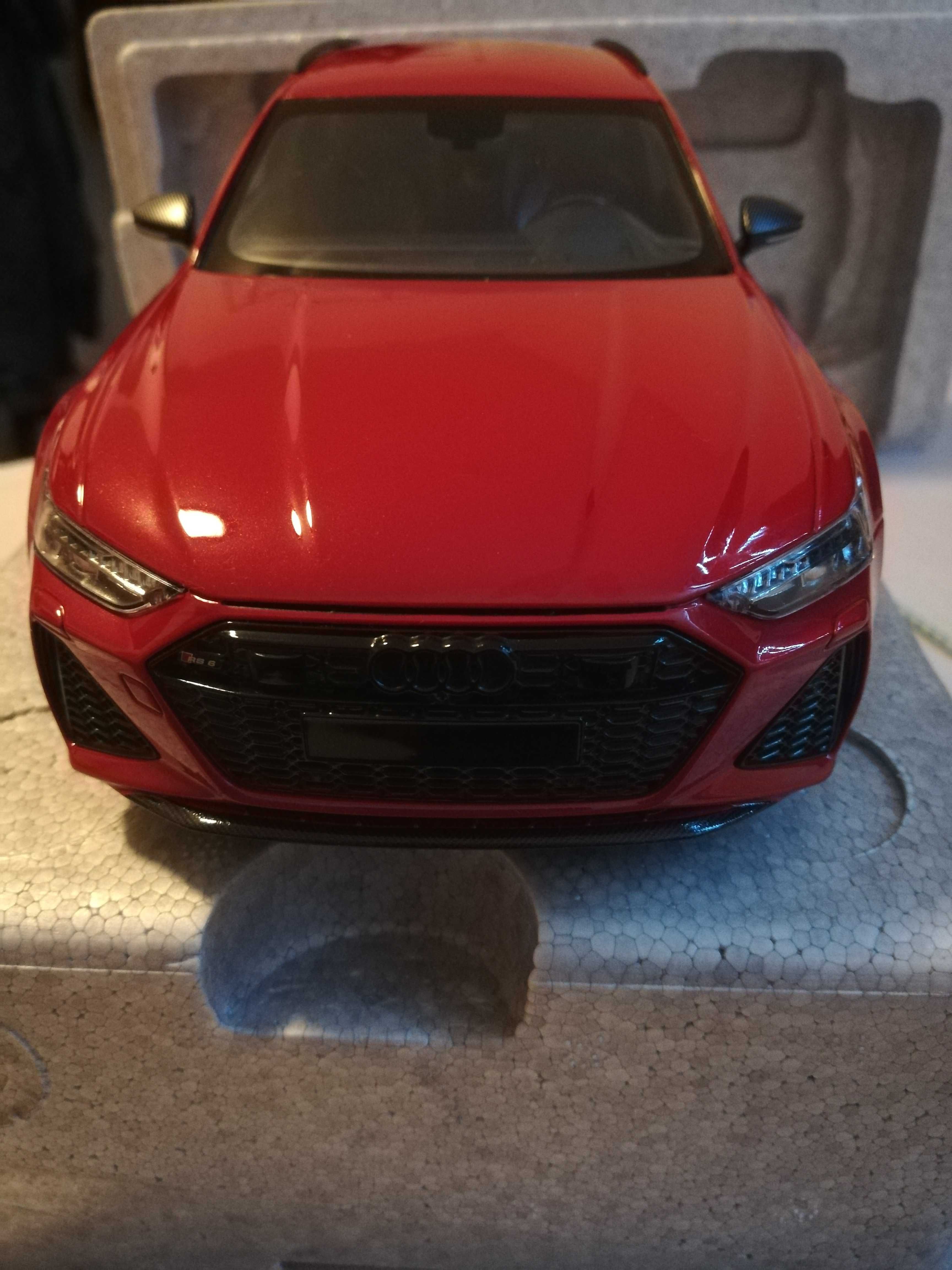 Audi RS 6 Avant Roșu 2019 Minichamps 1:18