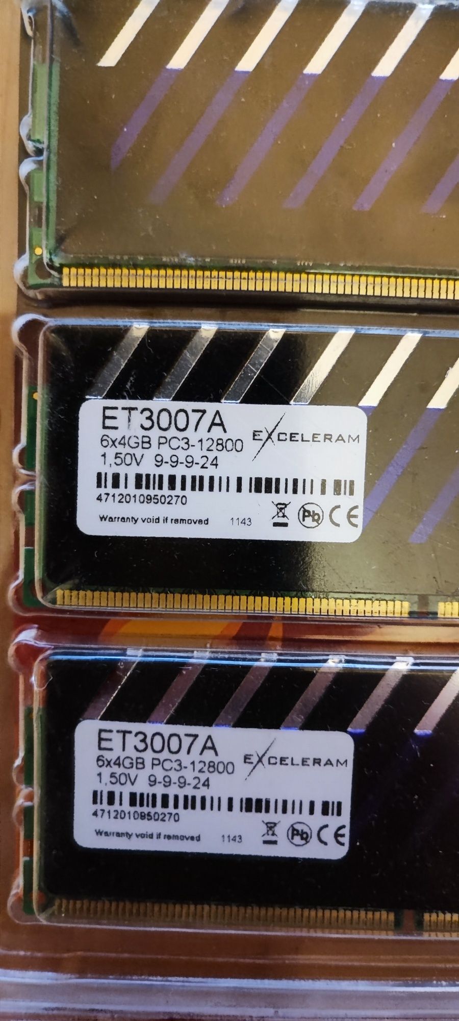 Ram ddr3 exceleram 4x4gb с радиатори