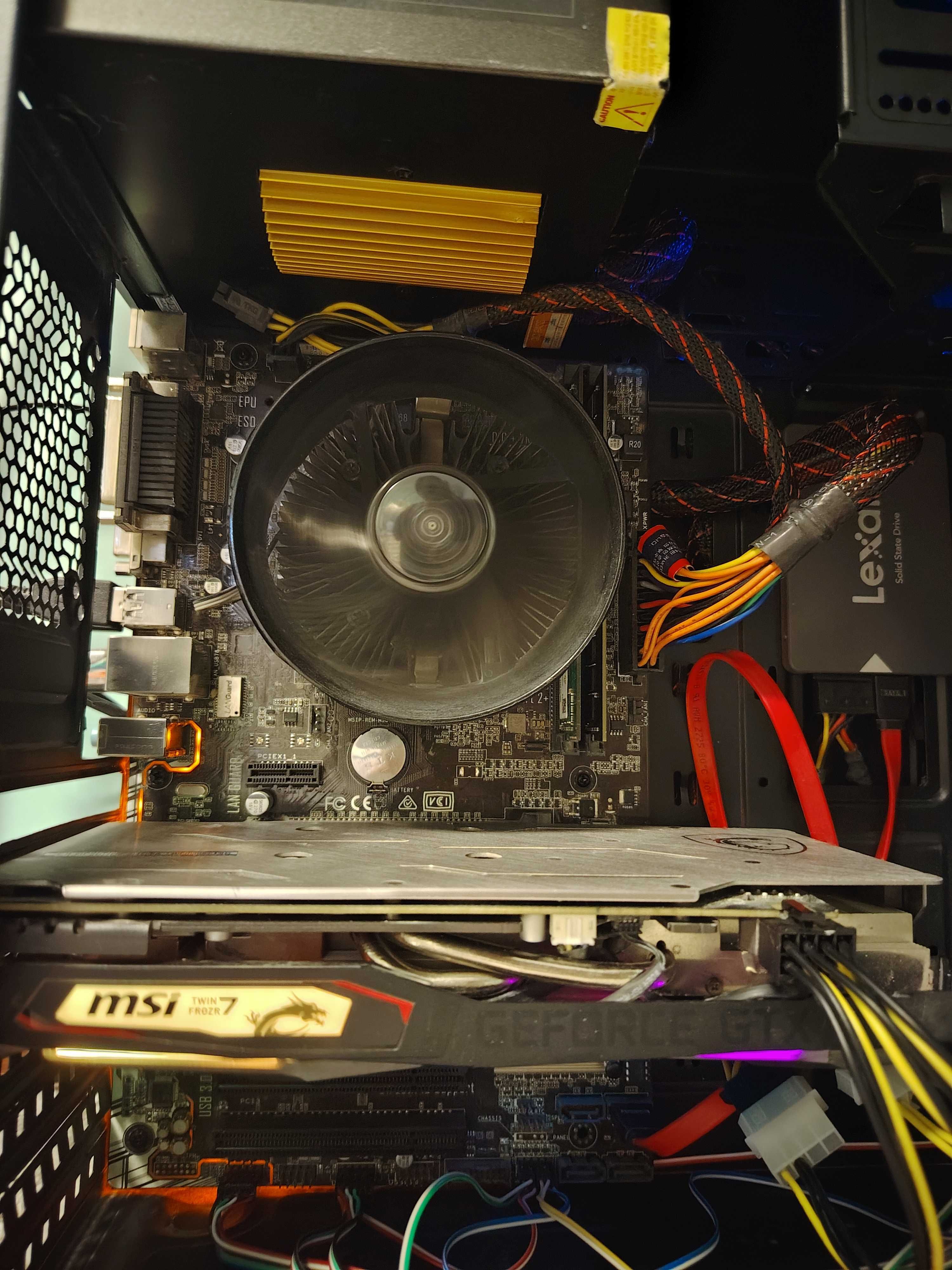 игровой кейс i5 MSI 1660super gaming x