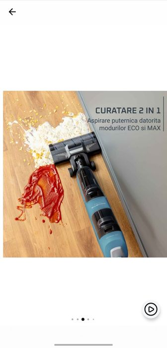 Aspirator vertical Rowenta X-Clean 2, factura și garanție 2 ani Emag