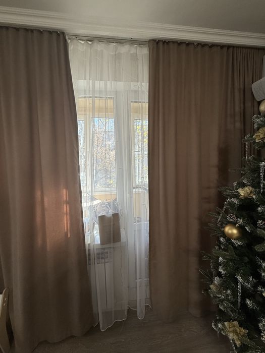 Продам шторы и тюль к нему