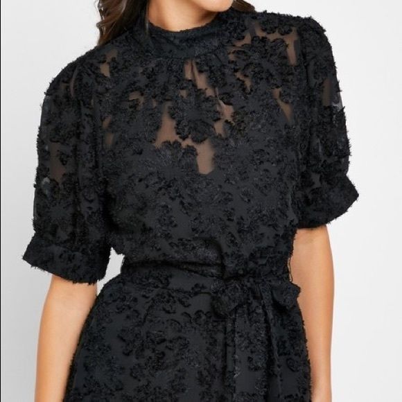 Vero moda рокля с 3d цветя р-р С/М