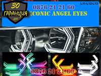 Crystal Angel Eyes Кристални Ангелски Очи BMW БМВ F30 F10 E60 Ф30 E90
