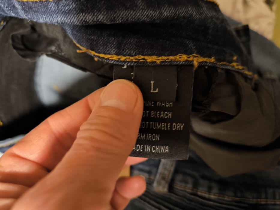 Мото дънки, мото панталон L