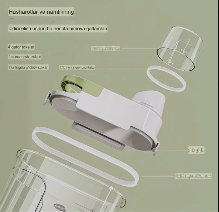 100% kafolatlangan yuqori sifatli oshxona anjomlari!