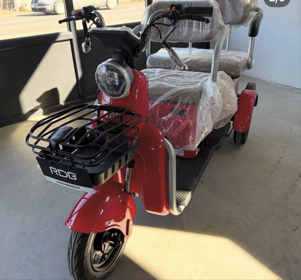 Triciclu Electric RDB LONG Rate cu Buletinul
