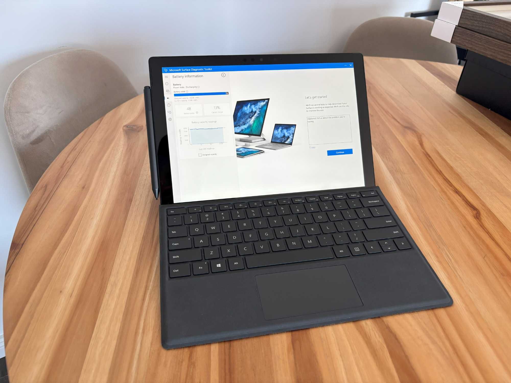 Microsoft Surface 7 Pro - i7 - 16 GB RAM - 512 GB - Toate Accesoriile