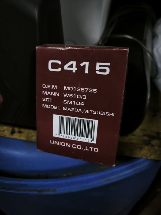 Union c415 масляный фильтр
