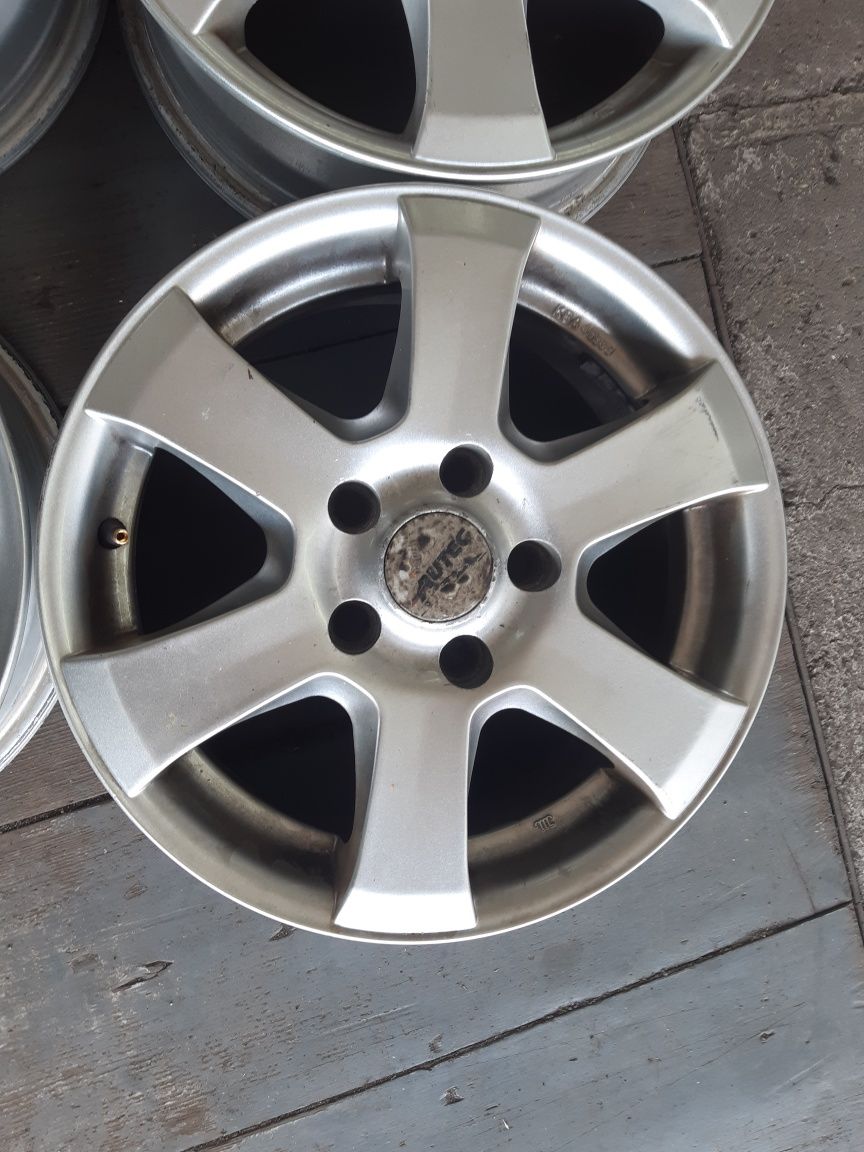Set jante aliaj R15 5×112 6j×15 et37 golf 5,6,7, skoda Octavia