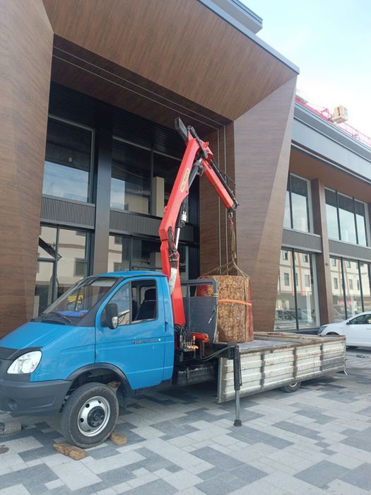 Перевозка кран манипулятор