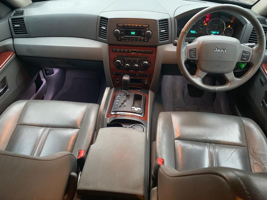 interior piele gri jeep grand cherokee 3 3.0 v6 2007 dezmembrez jeep