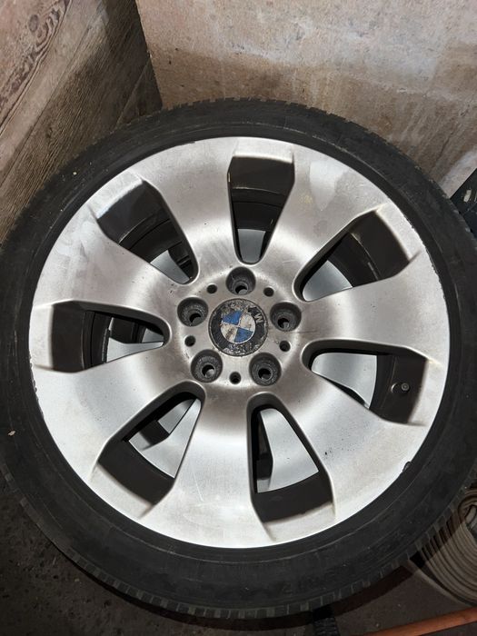 Jante BMW R17 cu anvelope iarna run flat225/45 R17 Dunlop