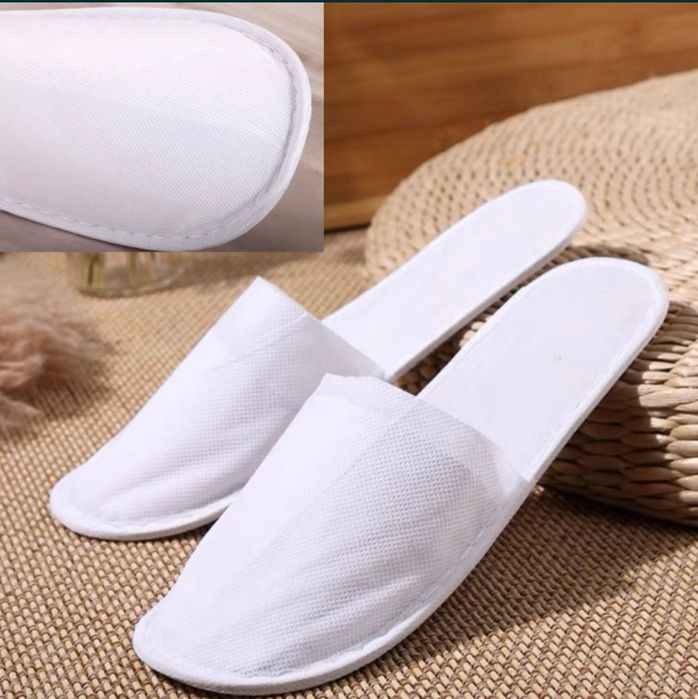 Одноразовые тапочки по 150 спанбонд и по 200 махровые с доставкой.