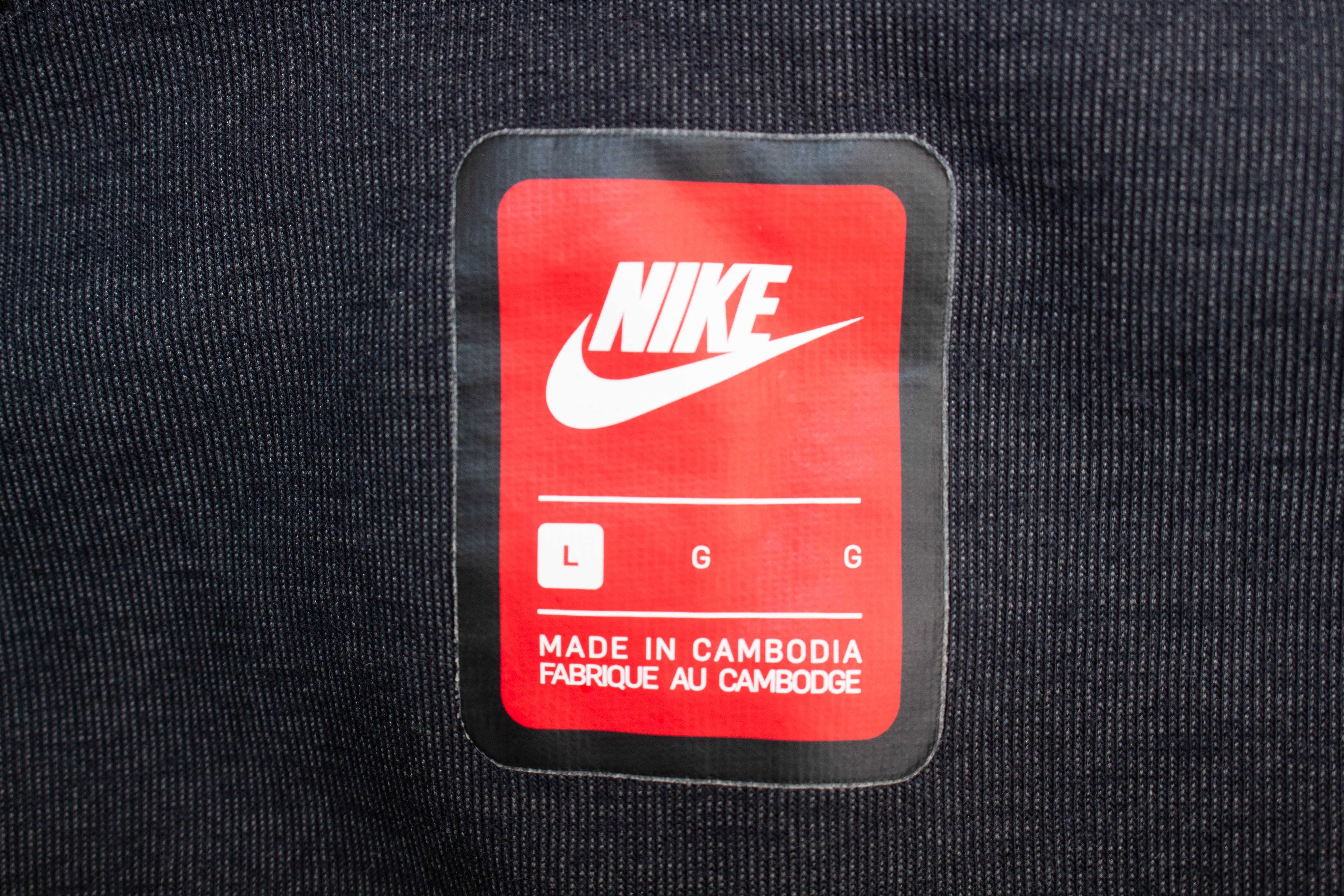 Nike Tech Fleece оригинална мъжка горница с качулка ватирано яке L