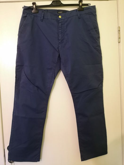Pantaloni vara bumbac bleumarin masura 52 marca Morris