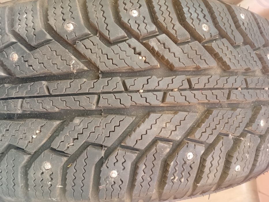 Шины  зимние,шированные