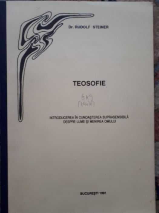 Rudolf Steiner, Teosofie,