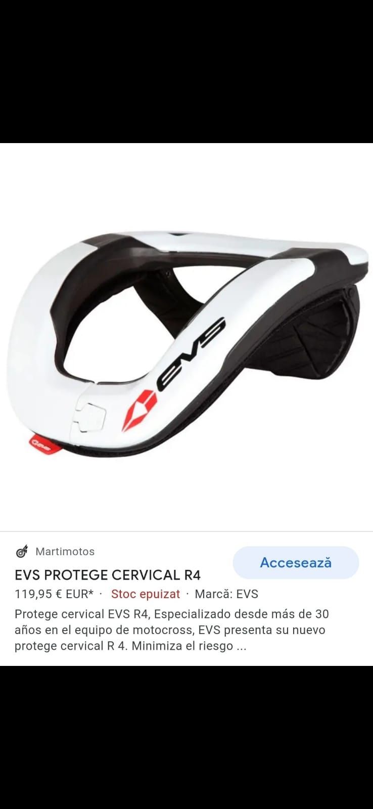 Protectie cervicala Cross/Enduro