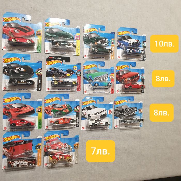 Hot Wheels модели