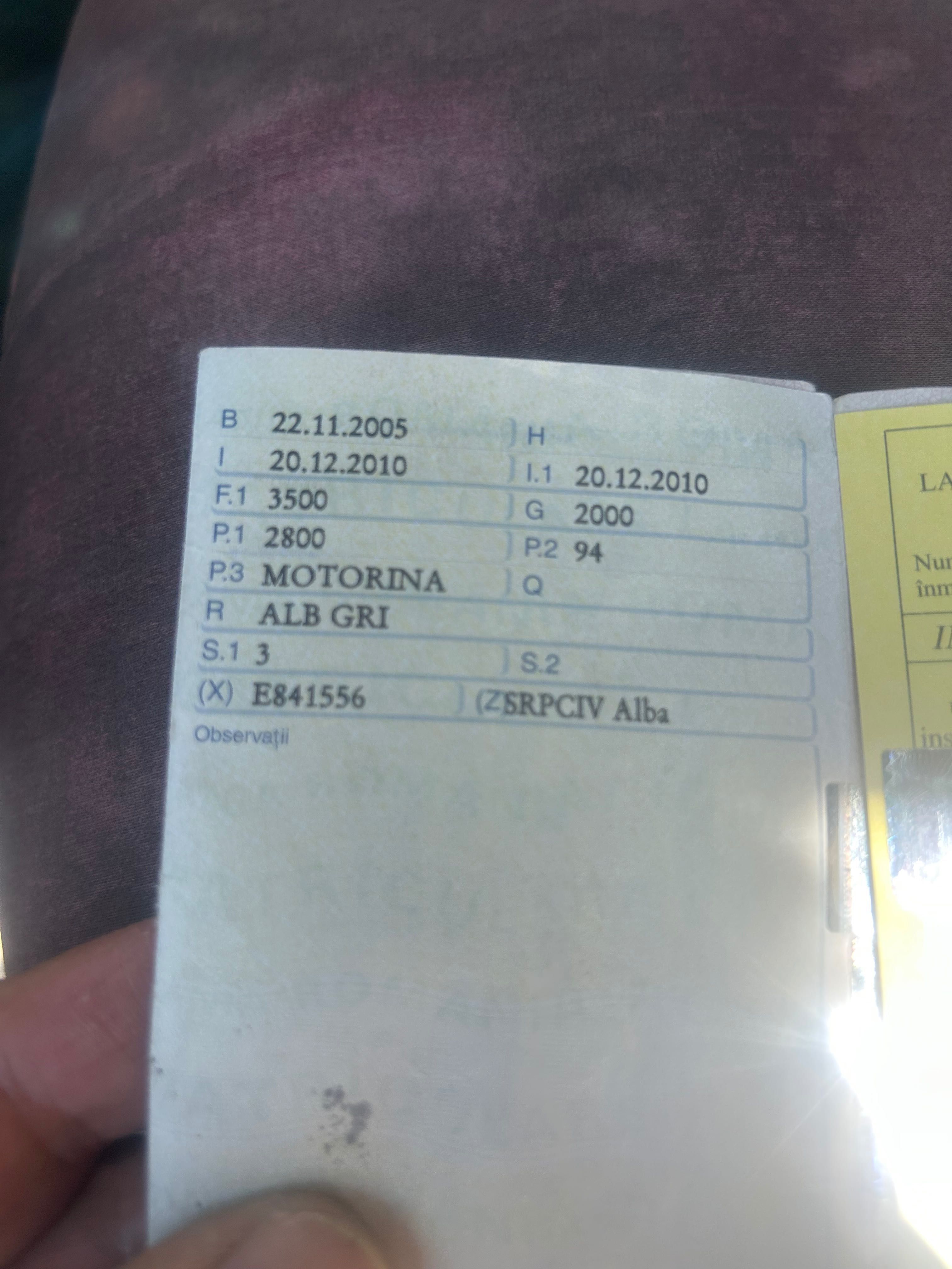 Vand Fiat Ducato  3570 Euro
