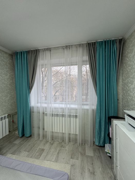 Шторы 2 шт, длина 2,55 см