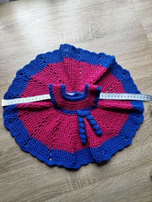 Rochiță croșetată 0-3 luni