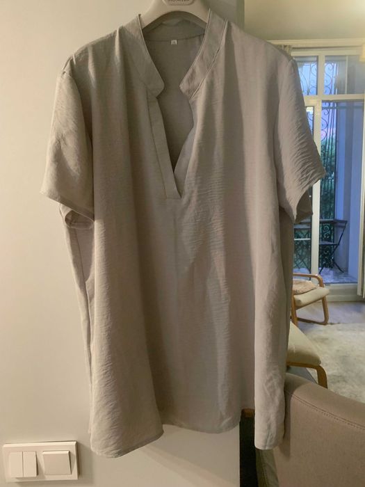 Легкая летняя блузка с коротким рукавом. Новая. XXL (большемер) на 54р