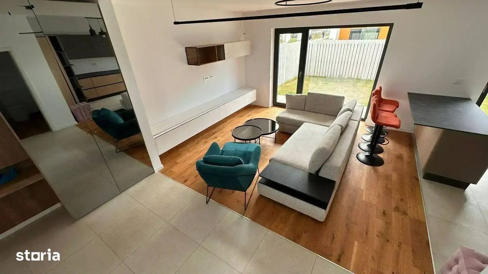 Duplex 4 camere cu gradina