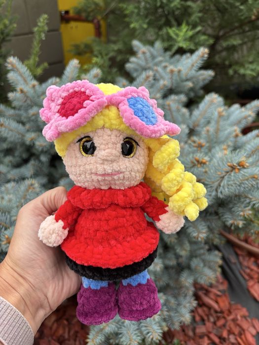 Păpușă Polumna Lavgud croșetată manual