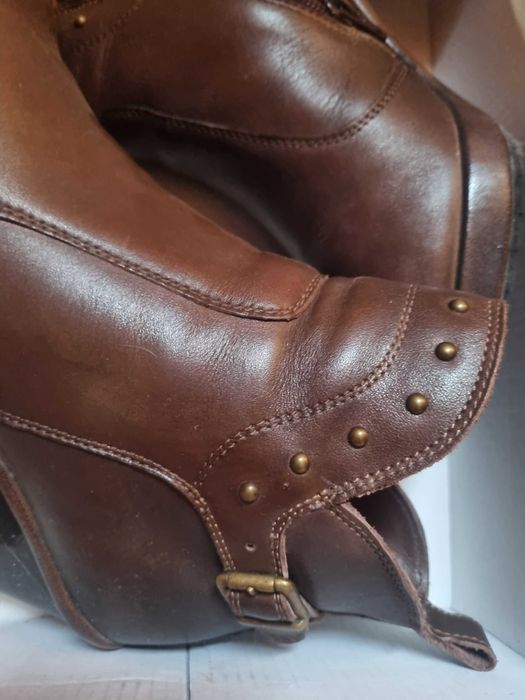 Botine piele naturala