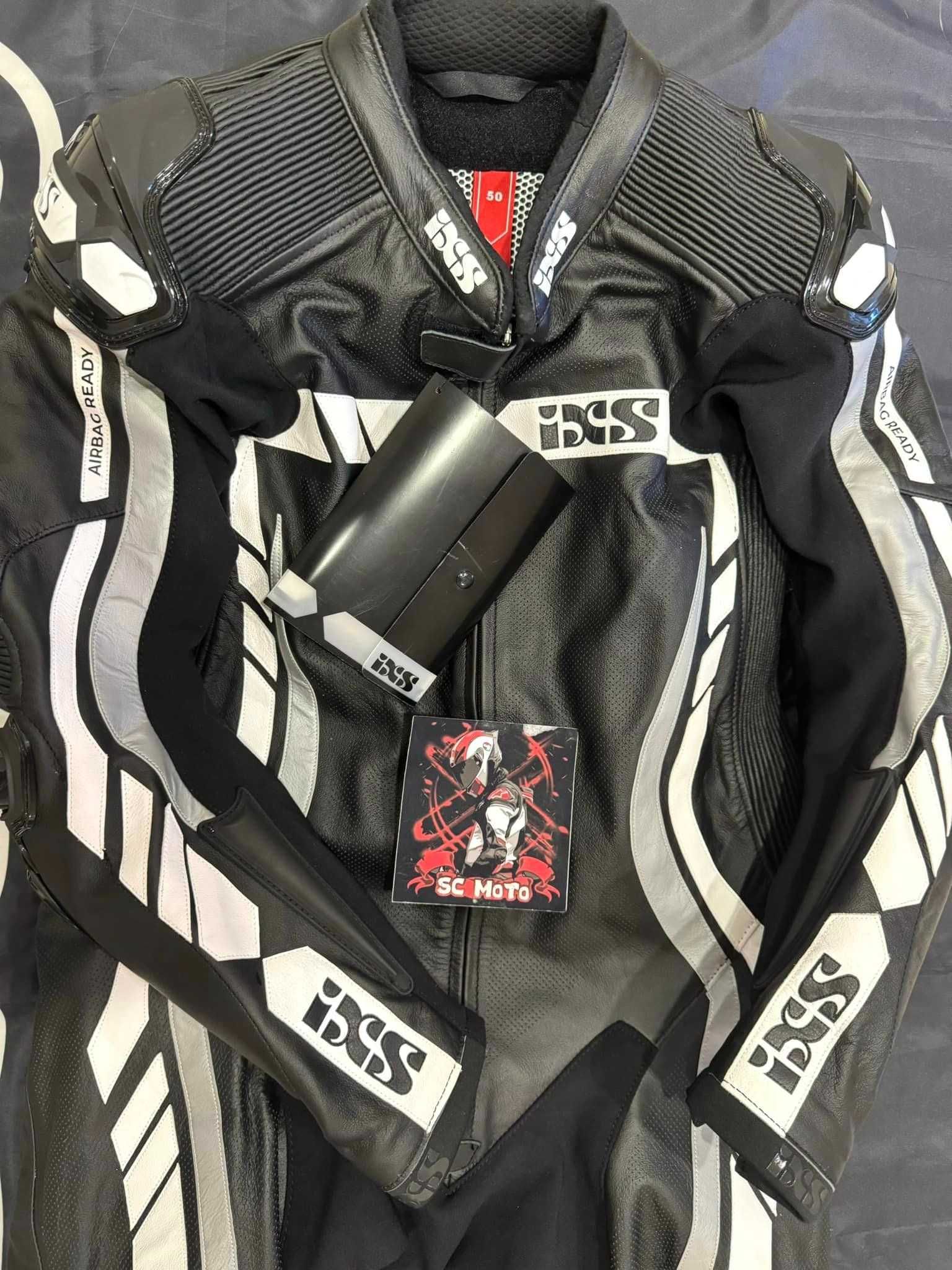 НОВ Кожен мото екип IXS RS-800 номер 50 Цял
