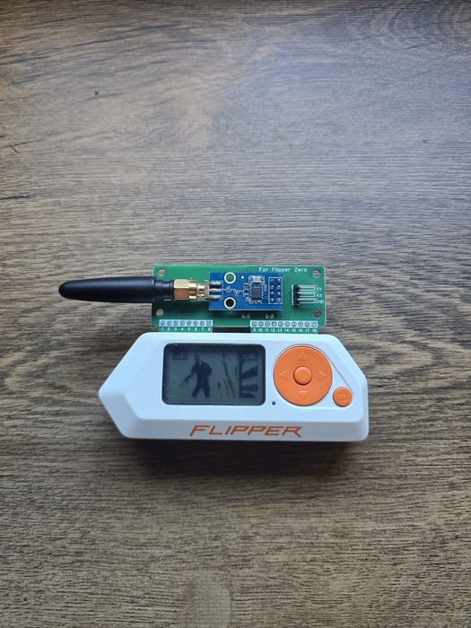 Flipper Zero + CC1101 платка