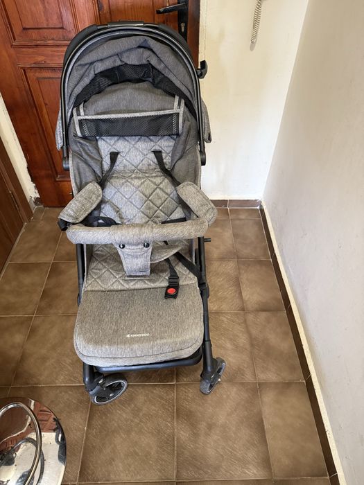 Количка Кика Бу сива от 0 до 3 год