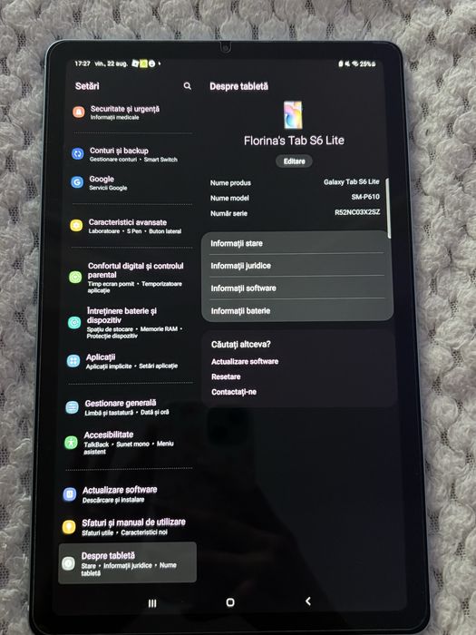 Samsung Galaxy Tab s6 lite 64Gb