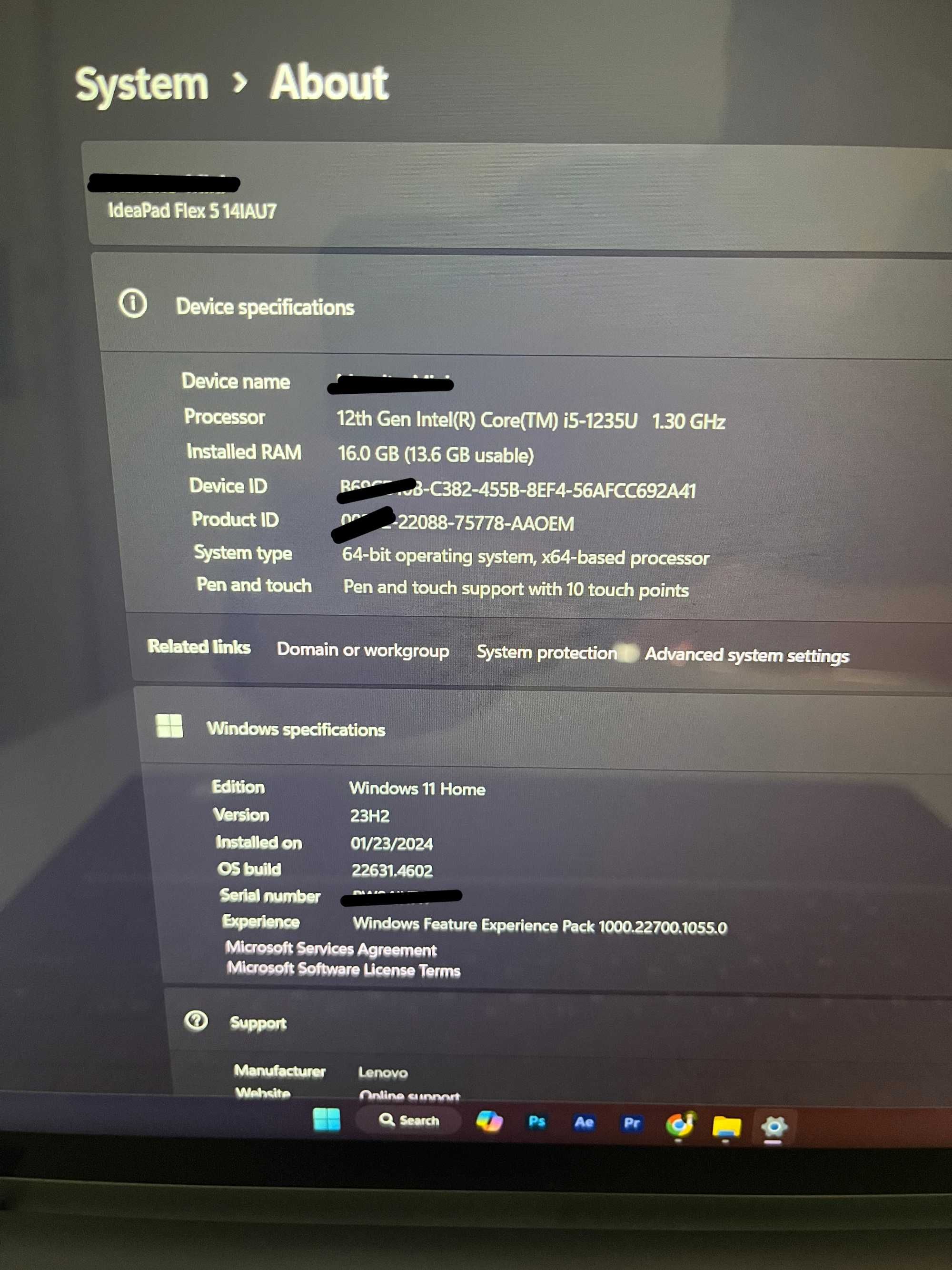 Lenovo IdeaPad Flex 5 - МНОГО ЗАПАЗЕН