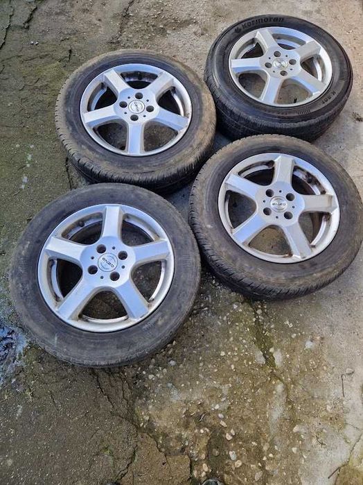 4 Jante aliaj ENZO 15” – (185/65 R15) (anvelope defecte)+toba sport