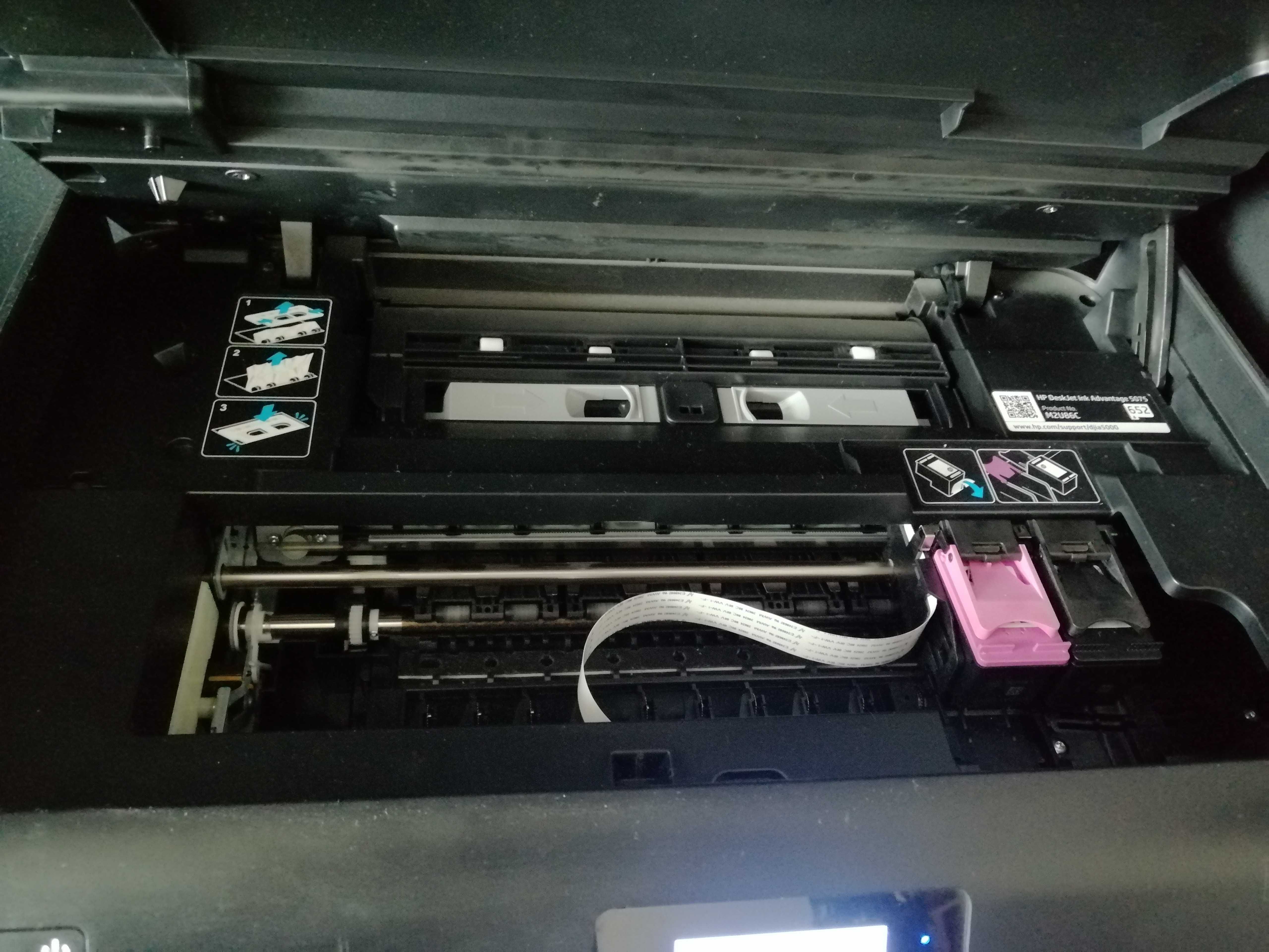 Imprimanta color jet cerneala HP deskjet 5075, functie wireless