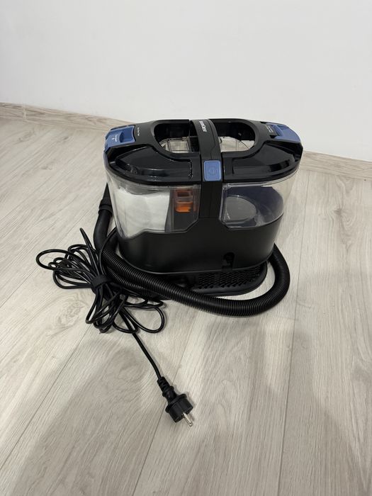 Aspirator cu spalare tapiterie si covoare. Injectie de solutie.