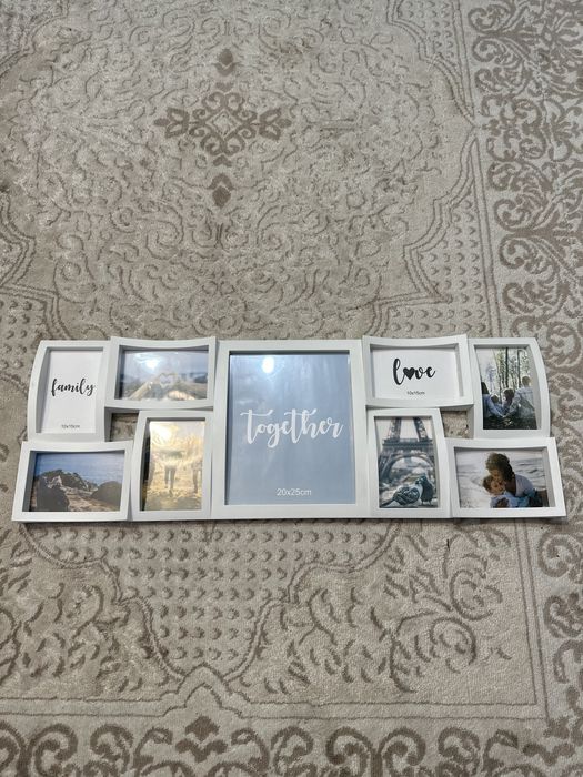 Рамка белая для фотографий