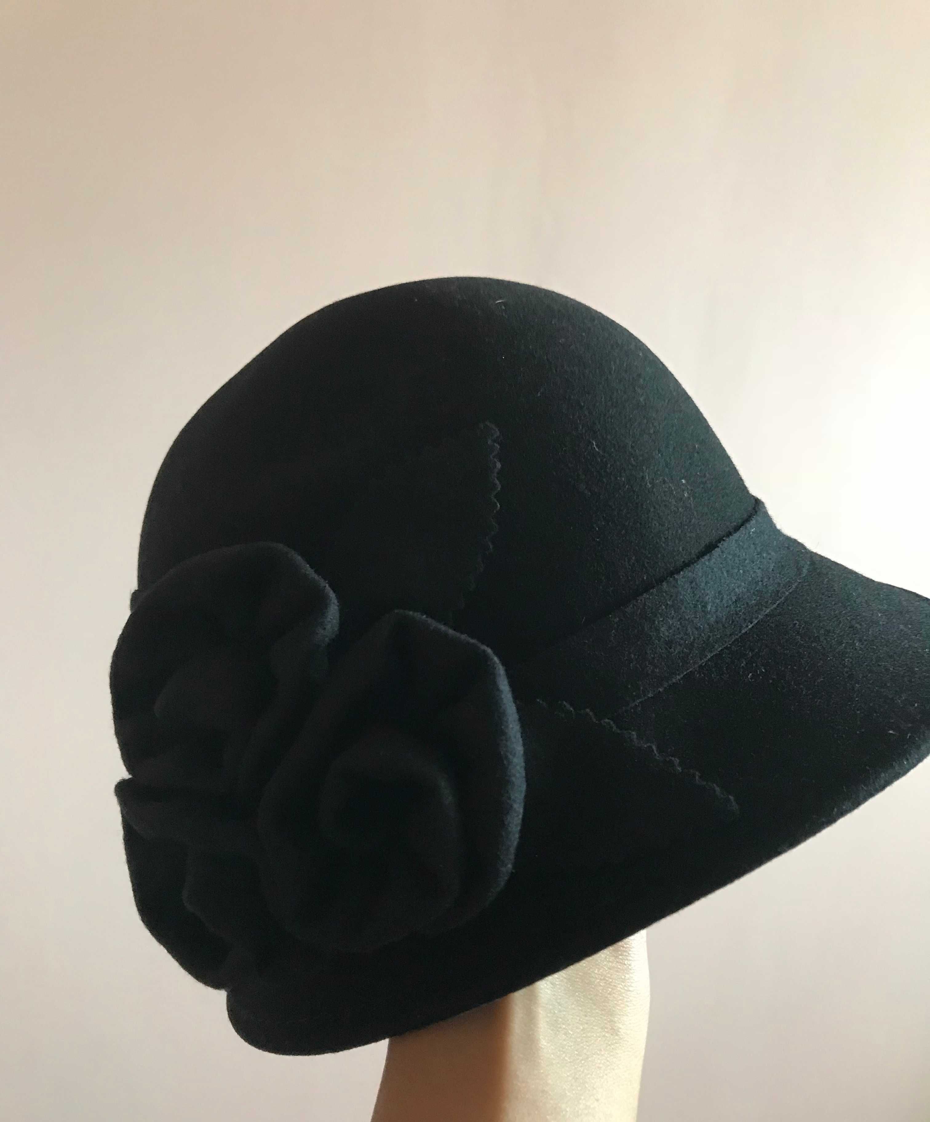 Шляпа женская Parks Bravo (новая, черная)