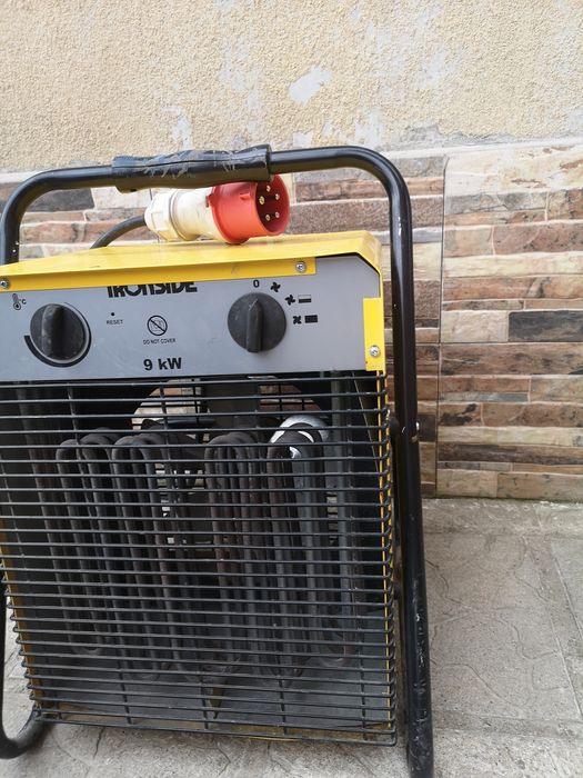 Отоплител Ironside 9kw 380v за строителство