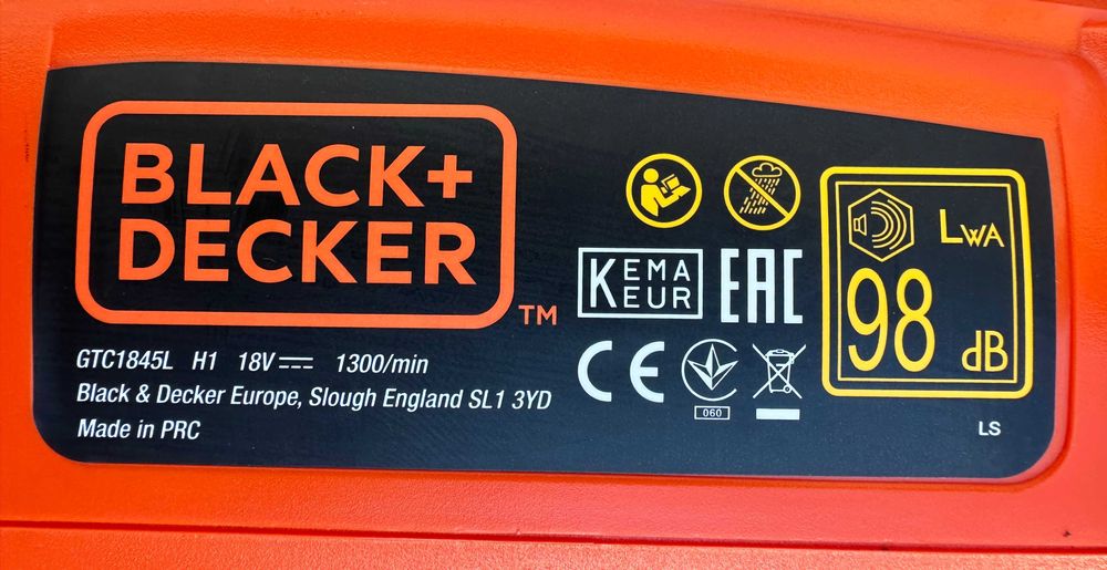 Black Decker GTC1845L - Нов акумулаторен храсторез 18V 5.0Ah