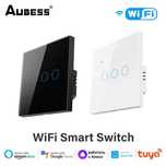 Троен Smart Wifi стенен софт/тъч ключ, умен ключ за лампа