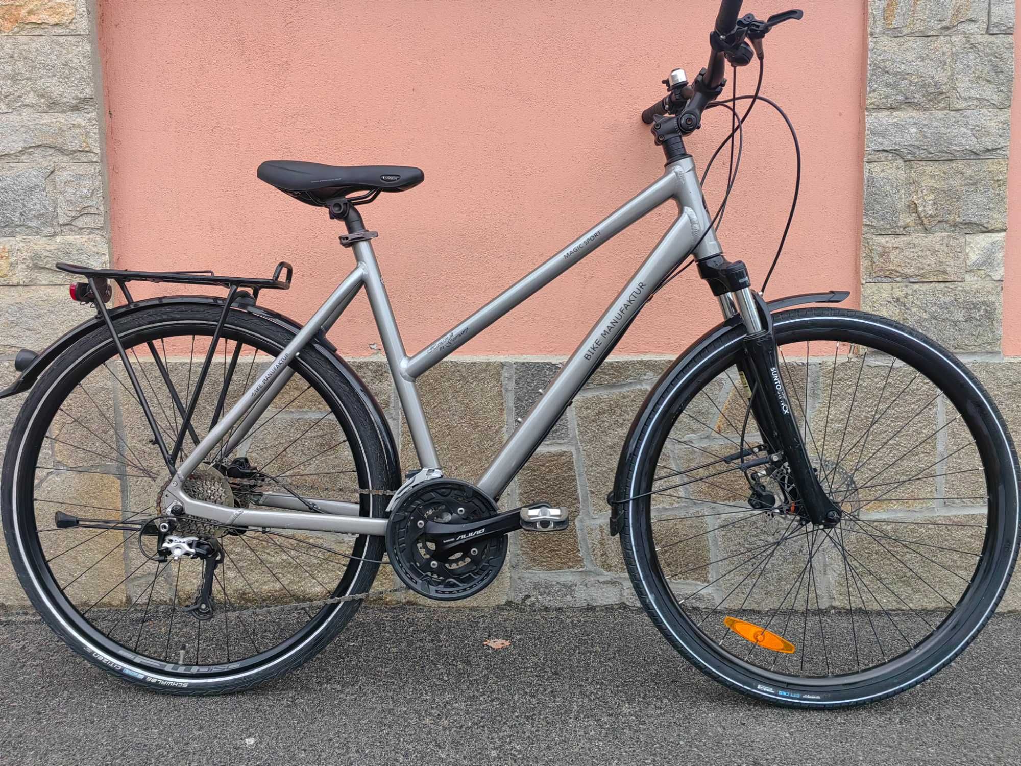 28" Bike manufaktur, L размер, хидравлични спирачки, трекинг велосипед