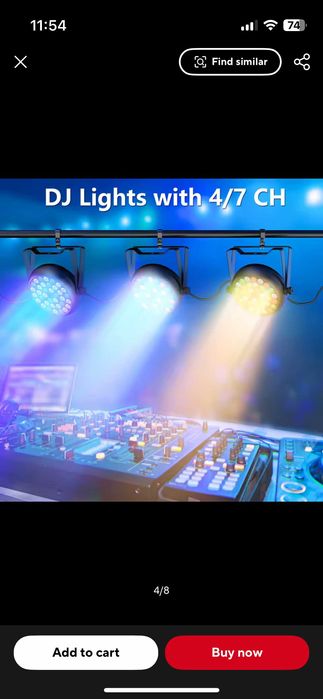 Somspot LED Прожектори многоцветни за сватба или парти